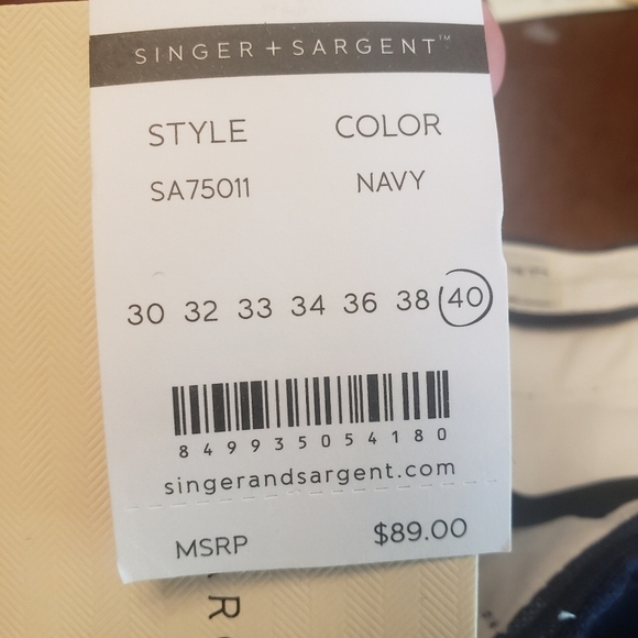 New SINGER + SARGENT Mens shorts - Picture 7 of 7